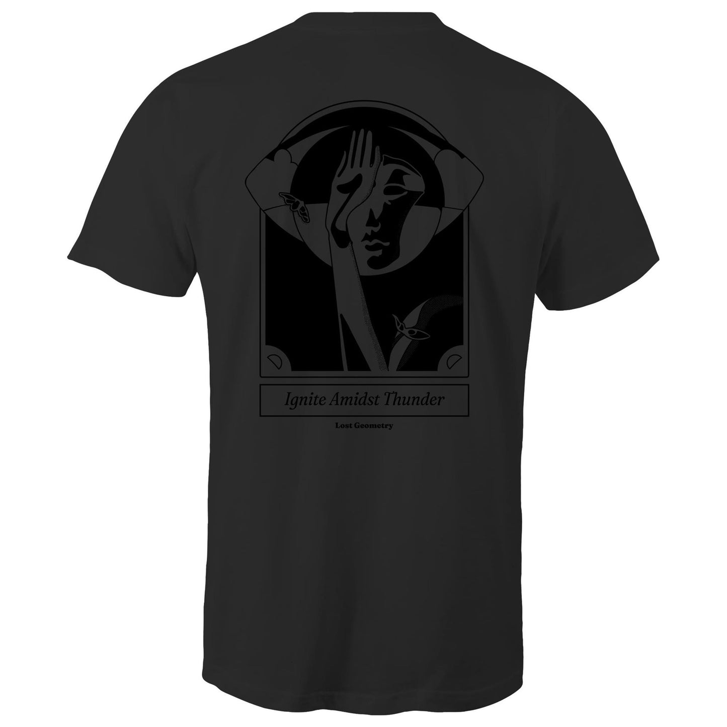 Ignite Amidst Thunder Spiritual Symbols Apparel - Inner Strength
