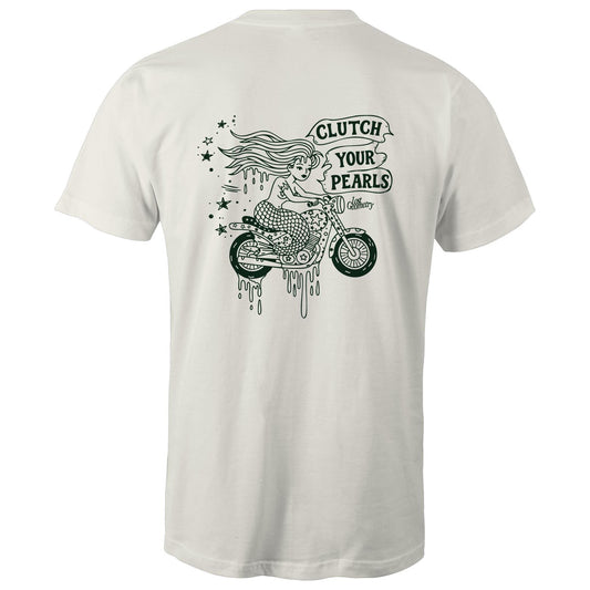 Mermaid Motorbike Tee - Clutch Your Pearls - Fun Conscious Fashion
