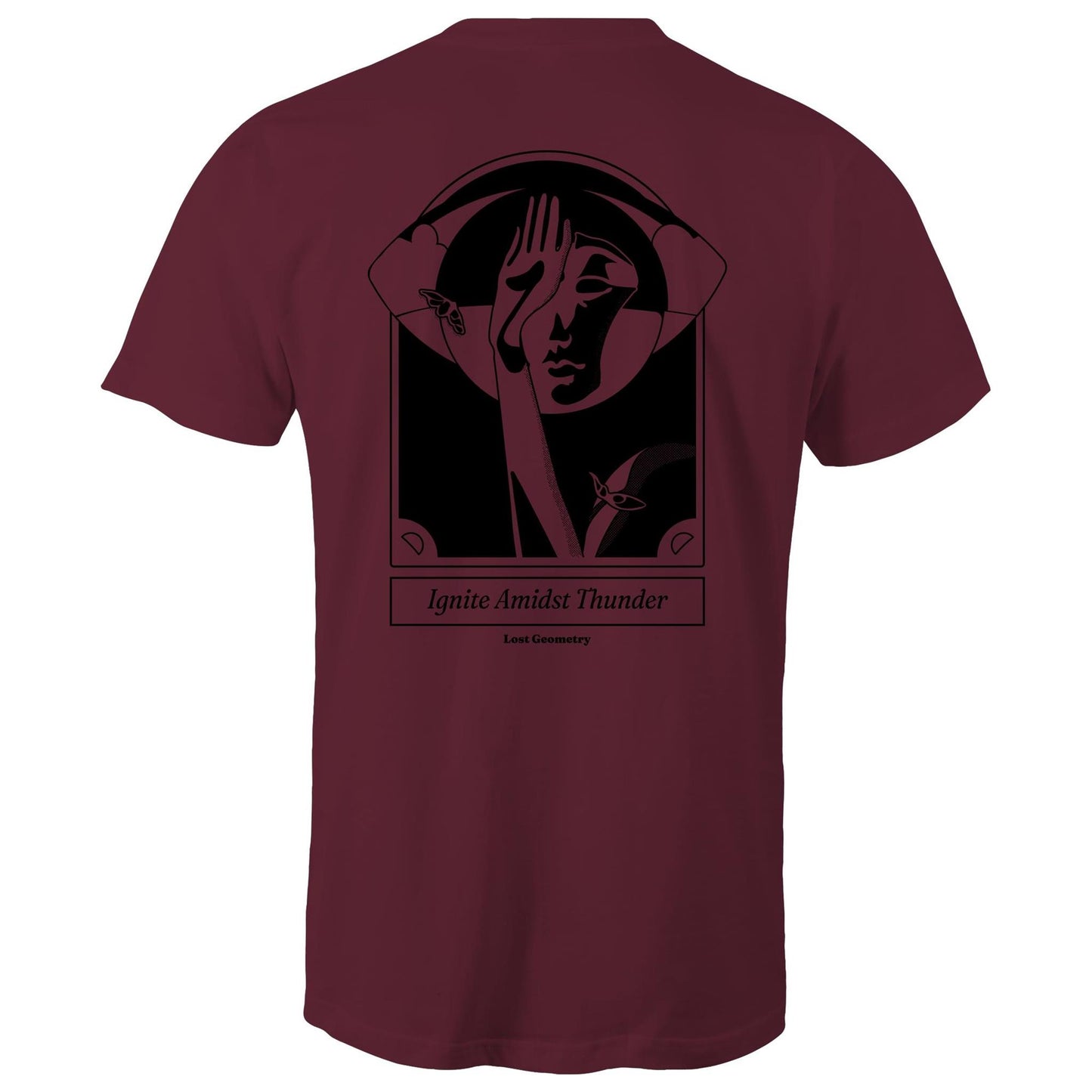 Ignite Amidst Thunder Spiritual Symbols Apparel - Inner Strength
