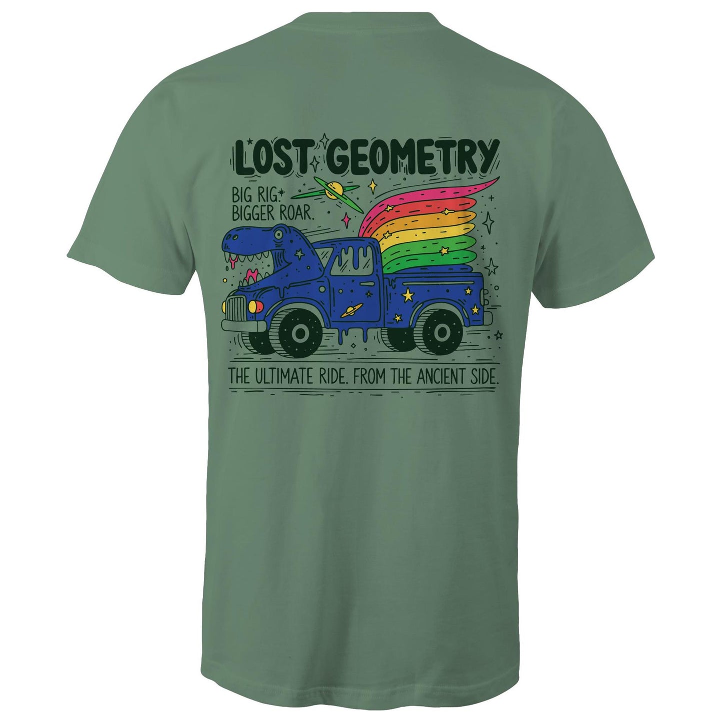 Flying Dino Truck Adventure Tee - Big Rig Energy