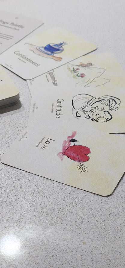 Feelings Palette: Limited Edition Emotion Expressions Deck | 30 Self-Awareness Cards