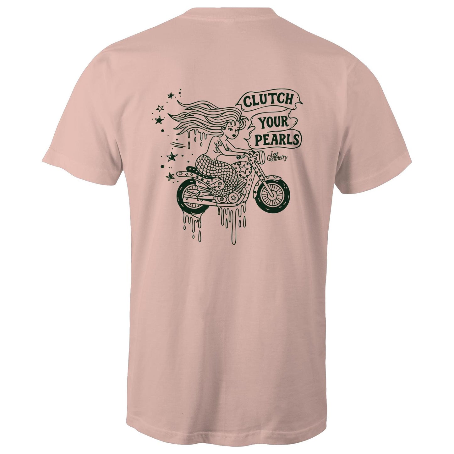 Mermaid Motorbike Tee - Clutch Your Pearls - Fun Conscious Fashion