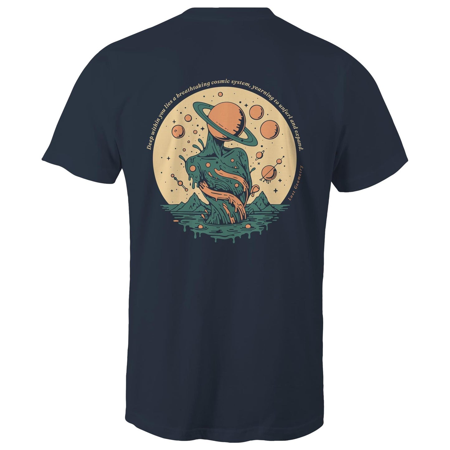 The Cosmic Bloom Tee - Inner Universe