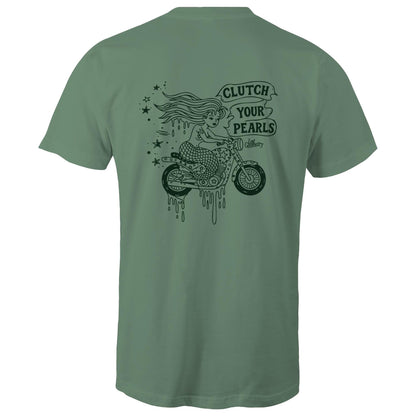 Mermaid Motorbike Tee - Clutch Your Pearls - Fun Conscious Fashion