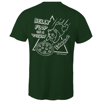 Panda Pizza Belly Flop Tee - Playful Spirit